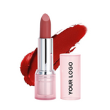 12 Color Pink Round Tube Long-lasting And Non Fading Matte Lipstick