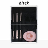 3 Color 8-in-1 Makeup Brush Set