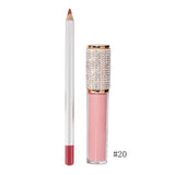 49 Colors Matte Long-lasting Non-fading Liquid Lipstick Lip Liner Set #1-#33