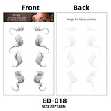 31 Kinds of Tattoo Stickers Hairline Edge Stickers