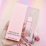 16 colors Matte Lip Kit Lipstick & Lip Liner