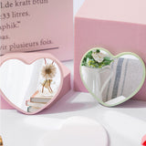 6 Color Mini Heart-shaped Mirrors