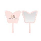 4 Color Butterfly-shaped Handheld Mirror