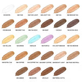 28-shade Heart-shaped Contour Cream/Concealer