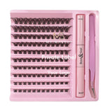 wholesale portable lash fan eyelash extension beginner kit lash extension tweezer set professional