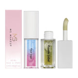 Two-color botanical fruit transparent lip oil