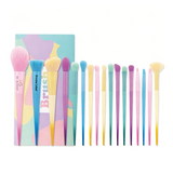 17 Types Of Candy-colored Makeup Brushes (Including Color Box)