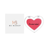 13-color heart-shaped cream blush