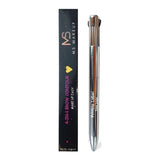 4-IN-1 BROW CONTOUR /Schwarz/Dunkelbraun/Mittelbraun/Zartbraun