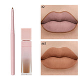 16 colors Matte Lip Kit Lipstick & Lip Liner