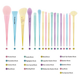 17 Kinds Of Candy-colored Makeup Brushes