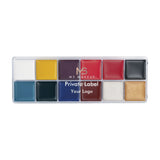 12 Color Oil Colored Human Body Painting Pigment