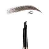 2 Colors Natural Long-lasting Waterproof & Sweatproof Stereo Eyebrow Pencil