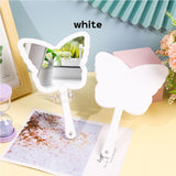 4 Color Butterfly-shaped Handheld Mirror