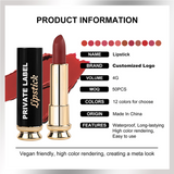 12 Color Velvet Non Stick Cup Matte Lipstick