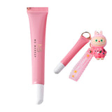 6 Colors Fruity Peptide Lipstick Labubu Keychain Charm