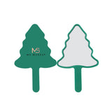 6 Color Christmas Tree-shaped Handheld Mirror