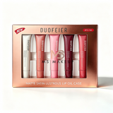6 Pcs Tube Moisturizing Lip Gloss & Lip Balm Set