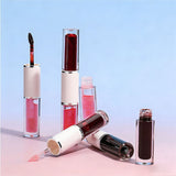 4-color 2-in-1 Peel-off Lip Gloss & Clear Lip Oil