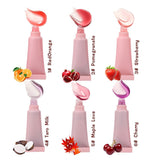 6-Color Fruit-Flavored Lip Gloss/Clear Lip Oil