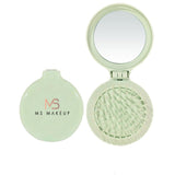 2-in-1 Folding Airbag Comb And Mirror