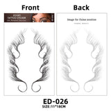 31 Kinds of Tattoo Stickers Hairline Edge Stickers