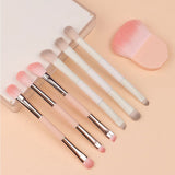 3 Color 8-in-1 Makeup Brush Set