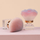 4 Color Extra-large Nail Powder Brush/Blush Brush