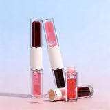 4-color 2-in-1 Peel-off Lip Gloss & Clear Lip Oil