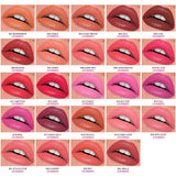 24 Colors Of Silver Tube Moisturizing Lipstick Long-lasting Color Retention Makeup