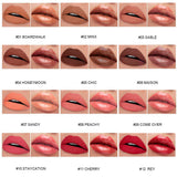 Double-ended 2-in-1 Non-stick Cup Solid Lipstick Liquid Lip Gloss Lip Glaze