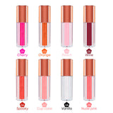 8 Colors Fruity Water Glass Lip Gloss