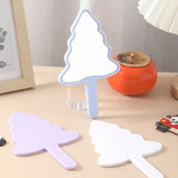6 Color Christmas Tree-shaped Handheld Mirror