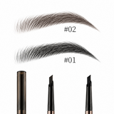 2 Colors Natural Long-lasting Waterproof & Sweatproof Stereo Eyebrow Pencil