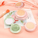 2-in-1 Folding Airbag Comb And Mirror