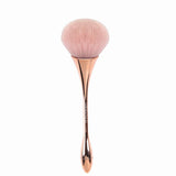 4 colors single large powder/blush brush