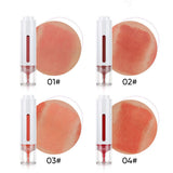 4-color Press-on Matte Liquid Blush