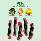 12 Colors 2 In 1 Double-headed Non-stick Cup Lipstick Moisturizing Non-fading Lipstick