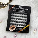 DIY eyelash set curly ultra soft single cluster eyelashes