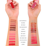 12 Colors 2 In 1 Moisturizing Mirror Lip Glaze Matte Non-stick Liquid Lipstick