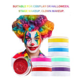 12 Colors Of Matte Cream Paint For Face And Body