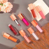 8 Colors Fruity Water Glass Lip Gloss