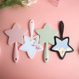 4 Color Star-shaped Handheld Mirror