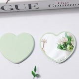 6 Color Mini Heart-shaped Mirrors