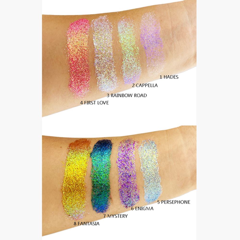 8 colors eye glitter gel –