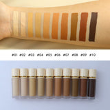 10 colors of creamy concealer
