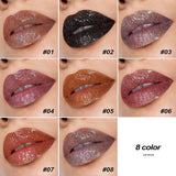 8 Colors Pearlescent Illusion Lip Gloss