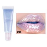 6 Colors Holographic squeeze tube Lip Glosses