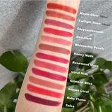 12 Color Pink Round Tube Long-lasting And Non Fading Matte Lipstick