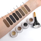 8-Color Waterproof Eyebrow Dye Cream